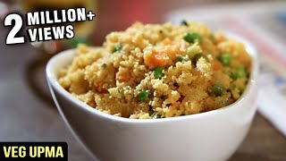 How To Make Veg Upma  Easy amp Healthy Breakfast Recipe  Masala Trails [upl. by Frodine47]