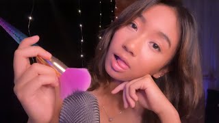 ASMR  Tongue Flutters  Brushing for DEEP Tingles [upl. by Lekram]