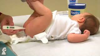 PediatricAnswers com  How to Take a Babys Temperature [upl. by Icat]