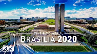 【4K】🇧🇷 Drone Footage 🔥 Brasilia  Capital of Brazil 🔥 Cinematic Aerial Film 🔥 Brasil [upl. by Bohi]