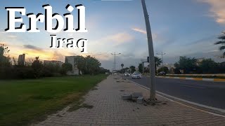 【4K】WALK ERBIL 4k video WALKING TOUR slow tv TRAVEL CHANNEL [upl. by Eam778]