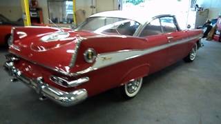 1959 Plymouth Sport Fury 361 Dual 4vs Video [upl. by Donahoe]