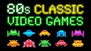 80s Classic Video Games Music  ✭ Ultimate Early 80s Arcade Tribute  pt 1 [upl. by Sybyl]