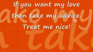 Elvis Presley  Treat Me Nice With Lyrics [upl. by Enyalb]