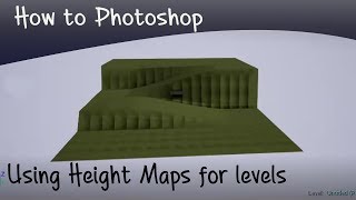 How To Make Height Maps In Photoshop [upl. by Milzie]