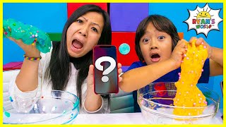 SIRI Picks Our SLIME Ingredients Challenge [upl. by Mortie]