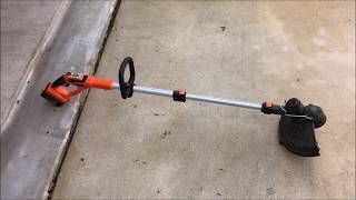 40v Black amp decker weed trimmer [upl. by Esya813]