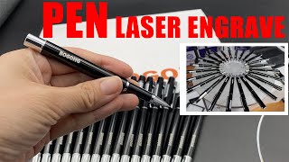 Best Laser Engraver for Pens  Pen Rotary device for Marking Engraving and Printing [upl. by Atiram925]