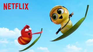 Iceberg Invasion  Larva Island  Netflix After School [upl. by Acinnod]