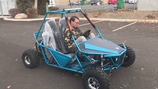 Kandi Viper 200GKM2A Go Kart Review [upl. by Doelling]