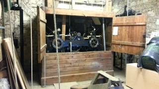 All Saints Church Maidstone  The clock mechanism chiming and striking 1100am [upl. by Anees]