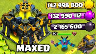 I Maxed Town Hall 17 on Day 1 [upl. by Suoilenroc]