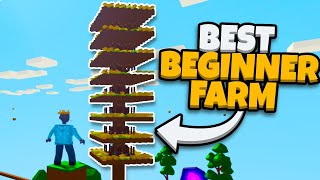 BEST BEGINNER WHEAT FARM  Roblox Islands [upl. by Marney786]