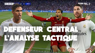 DEFENSEUR CENTRAL  LANALYSE TACTIQUE [upl. by Phelps]