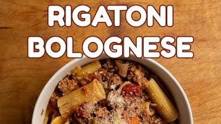 Rigatoni Bolognese  Food Coma My Seventies Kitchen  Episode 15 [upl. by Radmen]