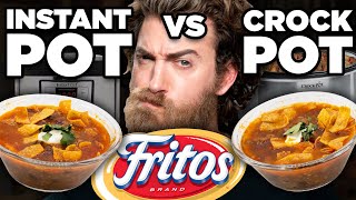 Instant Pot vs Crockpot Taste Test [upl. by Nayrb56]