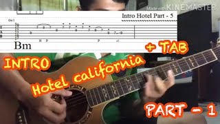 INTROTAB  Hotel California The Eagle [upl. by Imena431]