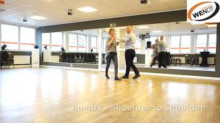 Rumba  Tanzkurs  Basic Part 2  Damensolo  Shoulder to Shoulder [upl. by Cesar]