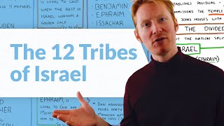 The 12 Tribes of Israel in the Bible Whiteboard Bible Study [upl. by Aesoh]