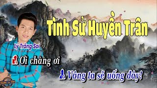 Karaoke vọng cổ  Tình Sử Huyền Trân  hát với Hồ Minh Đương [upl. by Adnawal]