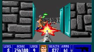 Wolfenstein 3D  Episode 3  Level 8 [upl. by Mazman204]