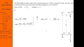 305 Fizykamax pole grawitacyjne swobodny spadek i rzut pionowy w dół Prawo grawitacji [upl. by Am148]