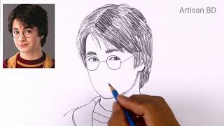 How to Draw Lord Voldemort 🐍 Harry Potter [upl. by Gamber]