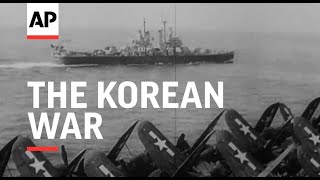 The Korean War  1950  Movietone Moment  25 June 2021 [upl. by Hulen]