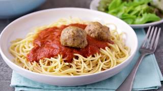 Easy Turkey Meatballs  Pillsbury Recipe [upl. by Waldemar]