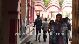 Bangladeshi Hindus at Dhakeshwari Temple in Dhaka [upl. by Nnyltak296]