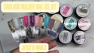 SAVILAND BUILDER NAIL GEL KIT  UNBOXINGREVIEWSWATCHING [upl. by Ailahs]