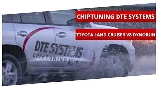 Toyota Land Cruiser 45 Remap and Dynorun on MAHA Dyno  DTE Systems [upl. by Lyrret]