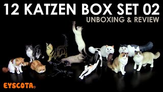 Eyscota ® 12 Katzen  12 pcs Cats Box Set 2  Unboxing amp Review Deutsch  German [upl. by Chance]