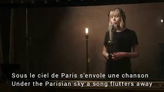 Sous le ciel de Paris  Pomplamoose  English lyrics [upl. by Gunther]