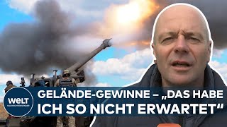 PUTINS KRIEG Russische Kriegsreporter bestätigen Etappensiege der Ukrainer [upl. by Nannek]