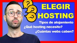 Cómo elegir alojamiento o HOSTING para pagina web ✔️ Curso WordPress capítulo 3 [upl. by Skell]