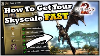 How To Get The Skyscale FAST  New SotO Method A Guild Wars 2 Guide [upl. by Kallick337]