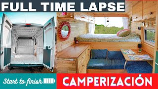 🚐CAMPERIZACION COMPLETA🤩 En que orden camperizar furgoneta paso a paso 👍 de inicio a fin 🏠 VAN TOUR [upl. by Irina278]