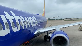 Full Flight  Southwest Airlines Boeing 737800 Flight From Tulsa to Dallas [upl. by Malka]