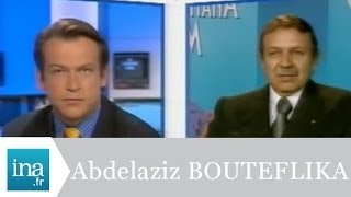 Abdelaziz Bouteflika quotJai lintention daller devant le peuple algérienquot  Archive INA [upl. by Bechler]