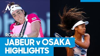 Ons Jabeur vs Naomi Osaka Match Highlights 3R  Australian Open 2021 [upl. by Adar]