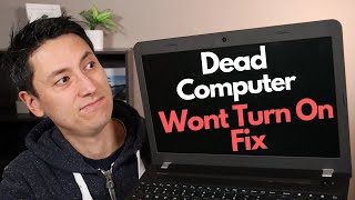 Lenovo Laptop Computer  Dead  Wont Turn On  No Power Fix [upl. by Luckin]