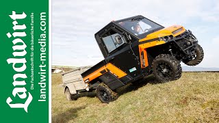 Test UTV Corvus Terrain DX4  landwirtmediacom [upl. by Durkee]