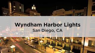 San Diego CLUB WYNDHAM timeshare resort  Harbour Lights [upl. by Burne]