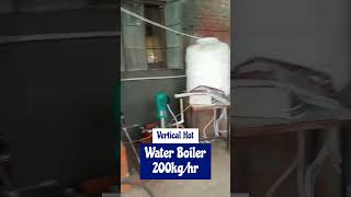 Vertical Hot Water Boiler 200kghr Mfdby BOMBAY ENGG CO Mohali Punjab [upl. by Yelrak867]