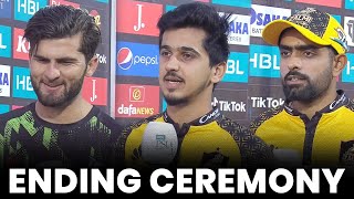 Ending Ceremony  Peshawar Zalmi vs Lahore Qalandars  Match 23  HBL PSL 8  MI2A [upl. by Nazar]