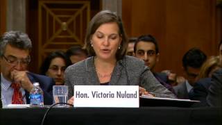 Assistant Secretary Nuland Testifies Before the Senate Foreign Relations Committee [upl. by Acinomed829]