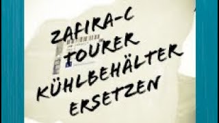 ZafiraC Kühlbehälter ersetzen  Kühlmittelstandsensor  Kühlwasserverlust 21 [upl. by Havard188]