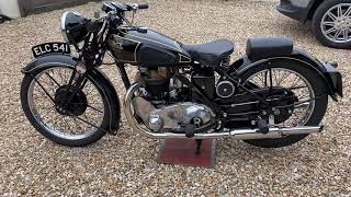 Rudge Ulster 500cc walk around and start [upl. by Leis]