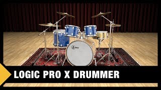 Logic Pro X Drummer Complete Tutorial [upl. by Kimitri]